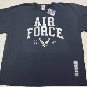 NWT Air Force 1947 Officially Licensed Navy Blue 100% Preshrunk Cotton Tee 3XL